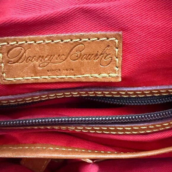 Dooney & Bourke Satchel Purse Off White/Cream and Brown - Picture 2 of 15